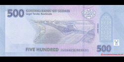 Soudan - p86 - 500 Pounds - 06-2025 - Central Bank of Sudan