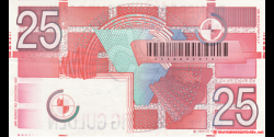 Pays-Bas - p100 - 25&nbsp;Gulden - 05.04.1989 - Nederlandsche Bank