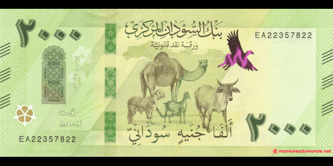 Soudan - p88a - 2 000 Pounds - 06-2025 - Central Bank of Sudan
