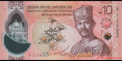 Brunei - p43 - 10 Dollar Brunei - 2024 - Negara Brunei Darussalam