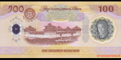 Bhoutan - p43 - 100 Ngultrum - 2025 - Royal Monetary Authority of Bhutan
