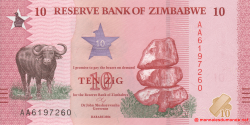 Zimbabwe - p115 - 10 ZiG - 2026 - Reserve Bank of Zimbabwe