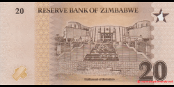 Zimbabwe - p116 - 20 ZiG - 2026 - Reserve Bank of Zimbabwe