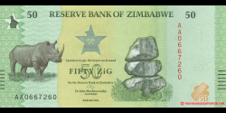 Zimbabwe - p117 - 50 ZiG - 2026 - Reserve Bank of Zimbabwe