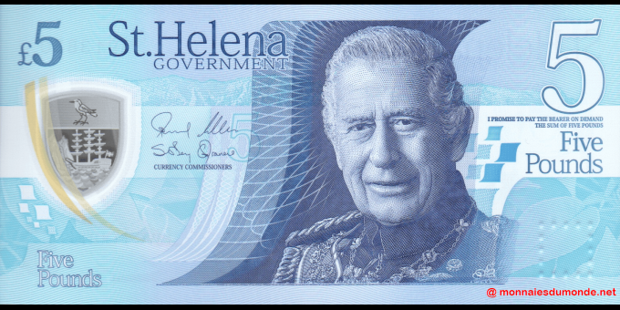 Sainte - Hélène - p14 - 5 Pounds - ND (2026) - Government of St. Helena