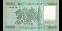 Liban - p95e2 - 100.000&nbsp;Livres - 2022 - Banque du Liban