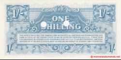 Forces armées britanniques - pM26b - 1 shilling - ND (1956) - British Armed Forces / Army Council