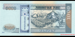 Mongolie - p75b - 1.000&nbsp;Tögrög - 2025 - Mongolbank