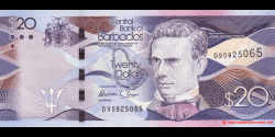 Barbade - p76c -20 Dollars - 01.01.2018 - Central Bank of Barbados