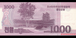 Corée du Nord - p64s - 1 000 Won - 2008 (97) - Central Bank of the Democratic Peoples Republic of Korea