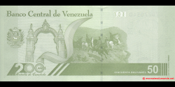 Venezuela - p118a - 50 Bolívares - 29.04.2021- Banco Central de Venezuela