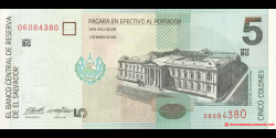 Spécimen de collection : Salvador - p148b - 10 Colones - 2.3.1998 - Banco Central de Reserva de El Salvador | MonnaiesDuMonde.ne