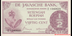 Ma Collection de billets : Indes néerlandaises - p121c - 10 Cents - ND (1942) - De Japansche Regeering | MonnaiesDuMonde.net