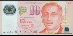 Photographie réelle : Singapour - p48a1 - 10&nbsp;Dollars - 2004 - Monetary Authority of Singapore | MonnaiesDuMonde.net