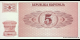 Photographie réelle : Slovénie - p03 - 5&nbsp;tolarjev - 1990 - Republika Slovenija | MonnaiesDuMonde.net