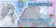 Étude du papier-monnaie : Antarctique - pNL06 - 2&nbsp;Dollars - 30.07.2007 - Antarctica Overseas Exchange Office LTD | MonnaiesDuM