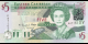 Étude du papier-monnaie : St Vincent et les Grenadines - p31V - 5 Dollars - ND (1994) - East Caribbean Currency Authority | Mon